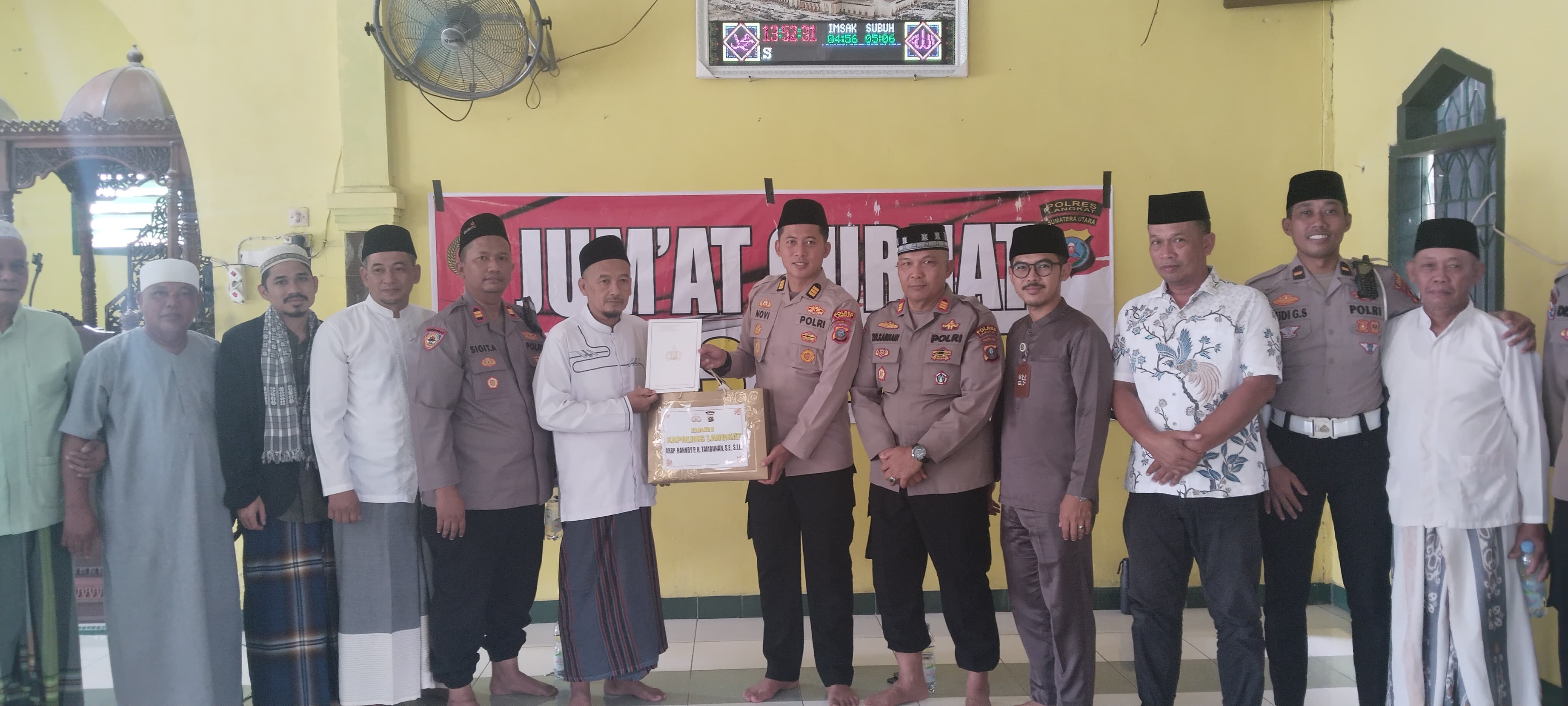 Jum'at Curhat Polres Langkat, Perkuat Kamtibmas Bersama Masyarakat Banyumas