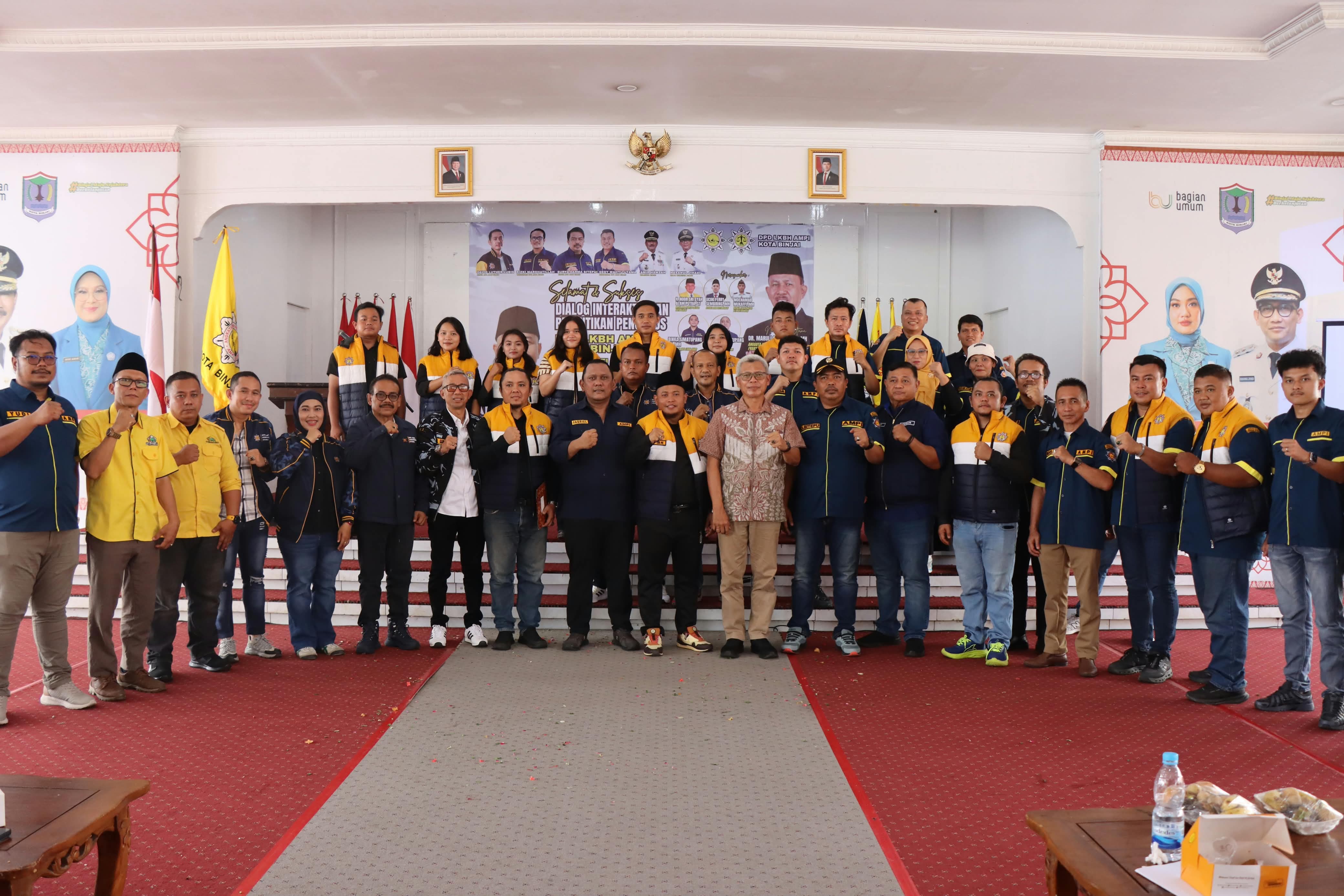 Pemko Binjai Dukung LKBH AMPI Kota Binjai Perkuat Peran Dalam Meningkatkan Literasi Hukum Masyarakat