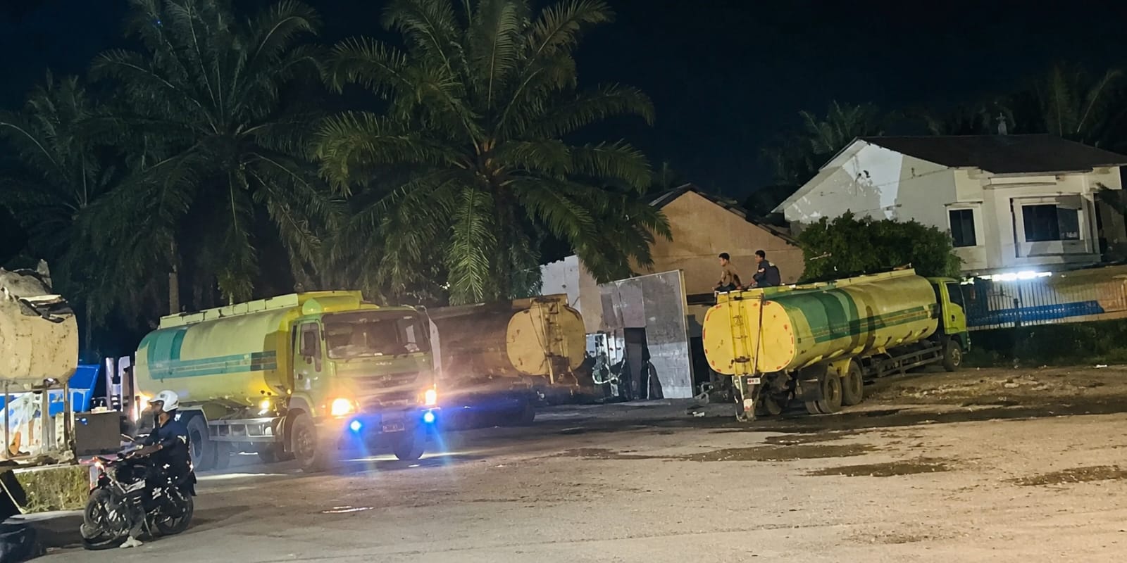 APH Kota Binjai Diduga Kuat Memberi Perlindungan Bagi Pengusaha Ilegal CPO