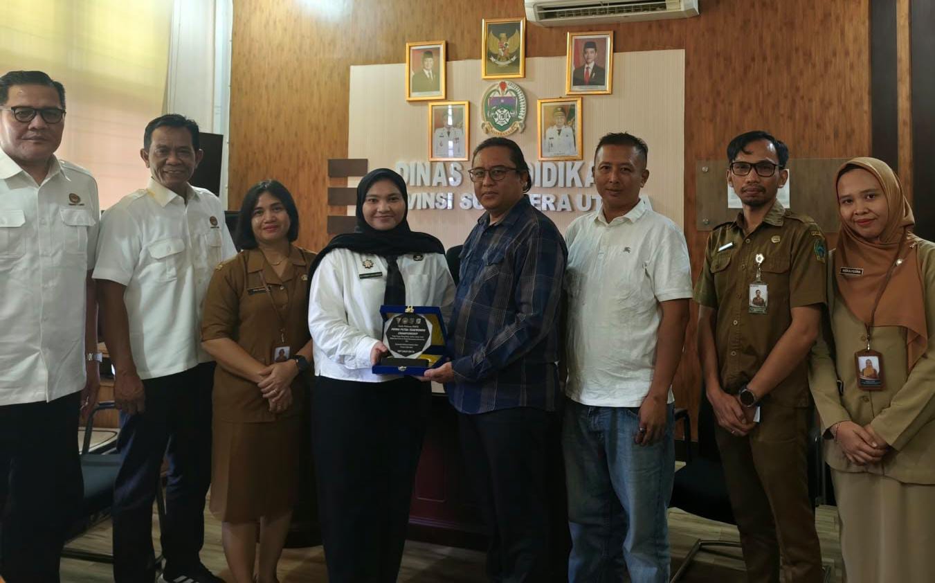 Pengprov TI Sumut dan Panitia YPTC Audiensi ke Dinas Pendidikan Sumut, Perkuat Sinergi Pembinaan Atlet Muda
