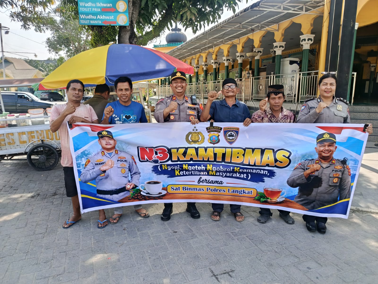 Satbinmas Polres Langkat Gelar N3 Kamtibmas, Serap Aspirasi Warga dan Sampaikan Pesan Keamanan