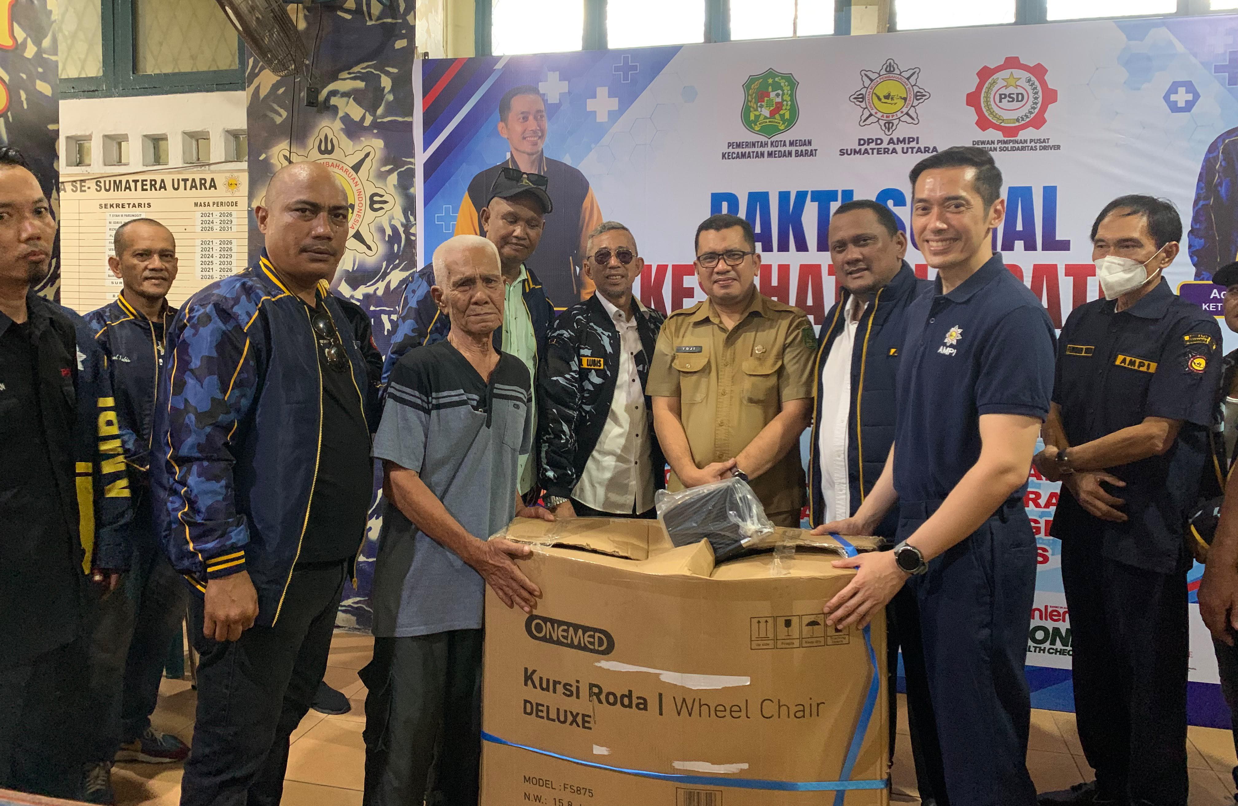 Gelar Rangkaian Baksos, David Luther: AMPI Paham Apa Yang Dibutuhkan Rakyat